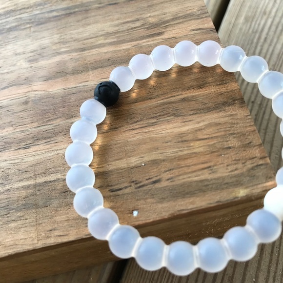 Lokai Bracelet Clear White Mud Water - Picture 6 of 7